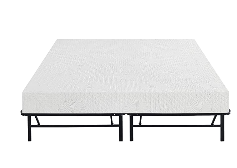 Steel Single Home Bedroom Furniture Storage Platform Mattress Foundation Bed Base Twin Size Metal Folding Beds Frame