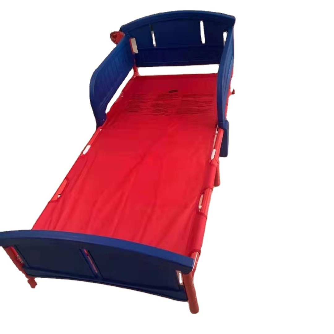 High Quality Kids Kindergarten Bedroom Rest Children Plastic Bed