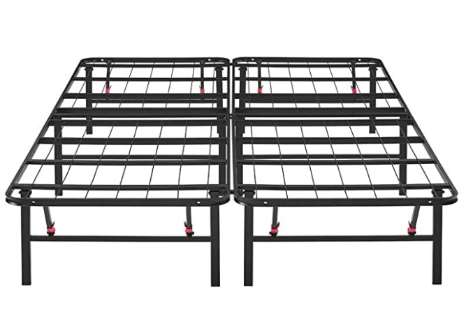 Steel Single Home Bedroom Furniture Storage Platform Mattress Foundation Bed Base Twin Size Metal Folding Beds Frame