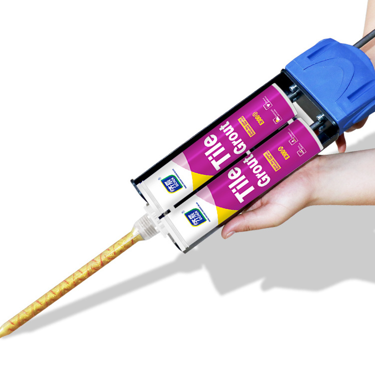 OEM and ODM 400ml Waterproof Adhesives Sealant Glitter Tile Gap Filler Ceramic Gold Seam anti mildew tile grout