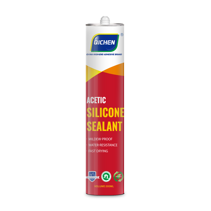 High solids Quality acidic Adhesives Sealants Waterproof Glue Clear Glass Silicone For Aquarium