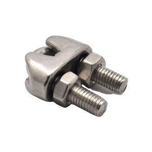 High quality stainless steel rigging hardware din741 wire rope clip