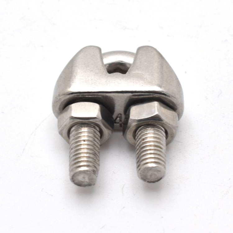 High quality stainless steel rigging hardware din741 wire rope clip