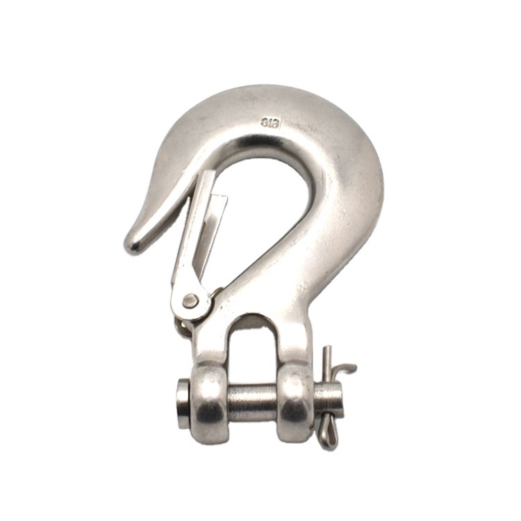 Multifunctional rigging parts stainless steel clevis slip hook cargo hook industrial hook