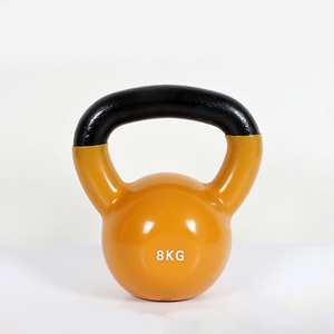 Fitness Color Cast Iron Impregnated Kettlebell 2KG, 4KG, 6KG, 8KG, 10KG, 12KG, 14KG, 16KG, 18KG, 20KG