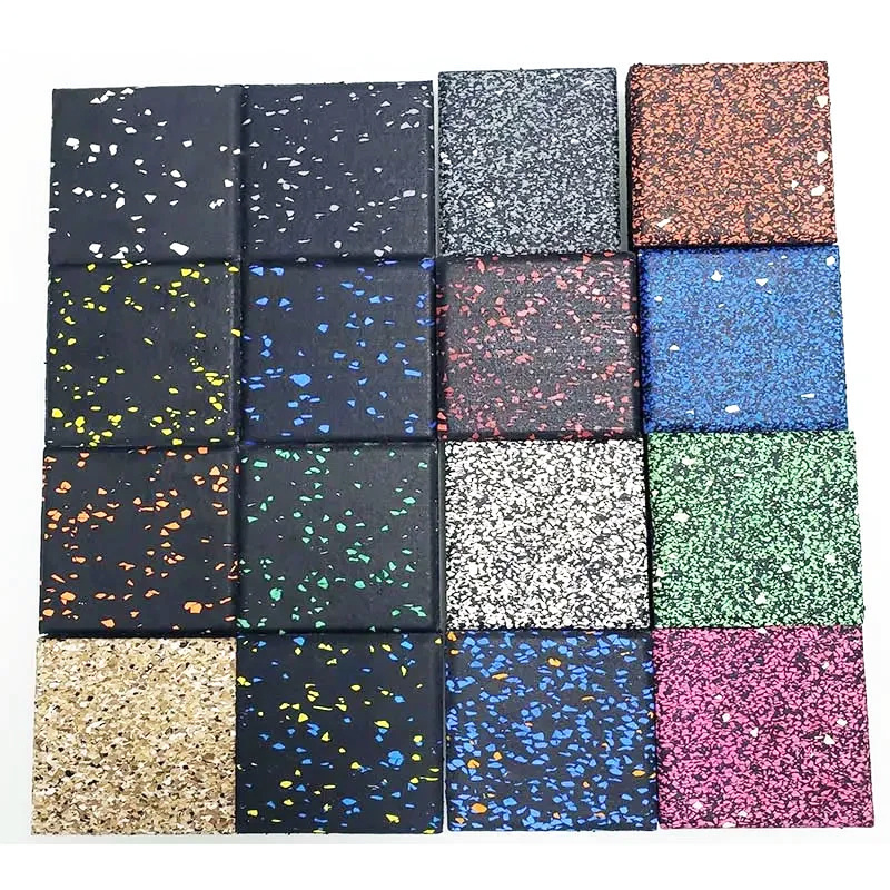 High Quality Safe Rubber Playground Tile Rubber Floor Under Mat And Rubber Acoustic Mat