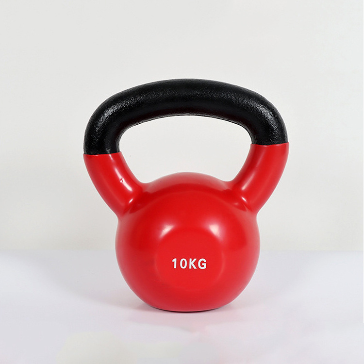 Fitness Color Cast Iron Impregnated Kettlebell 2KG, 4KG, 6KG, 8KG, 10KG, 12KG, 14KG, 16KG, 18KG, 20KG