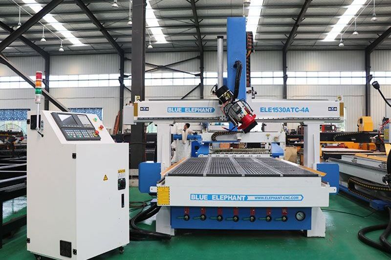 Blue Elephant CNC Wood 1530 ATC CMC 5x10ft 4 Axis Carving Sculpture Making Machine For Wood