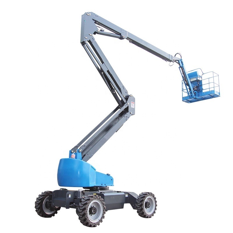 Aerial work platform 22m  Electric  Mobile Folding Arm Curved Arm Lift Manual Boom Lift