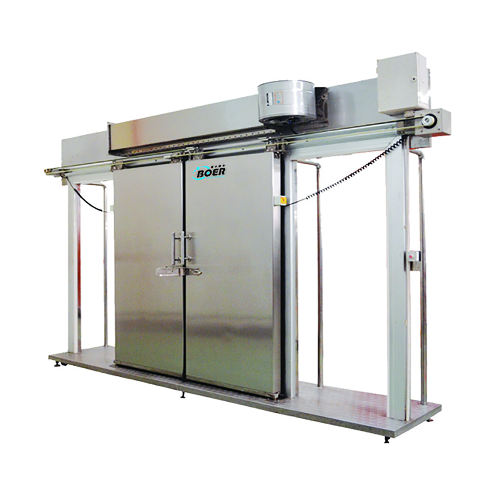 Customized specification size freezer door automatic or manual stainless steel cold room freezer sliding door