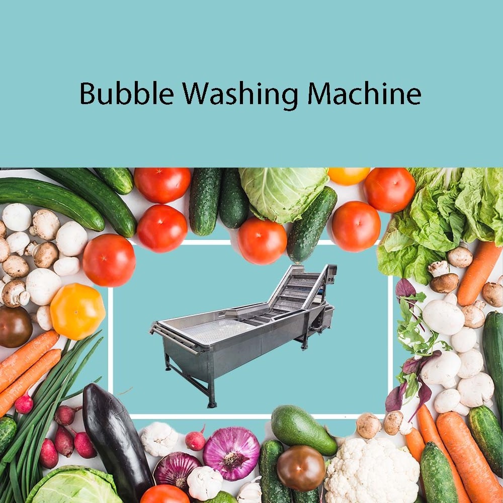 Commercial Fruit And Vegetable Washer Cleaning Bubble Carrot Cassava ...