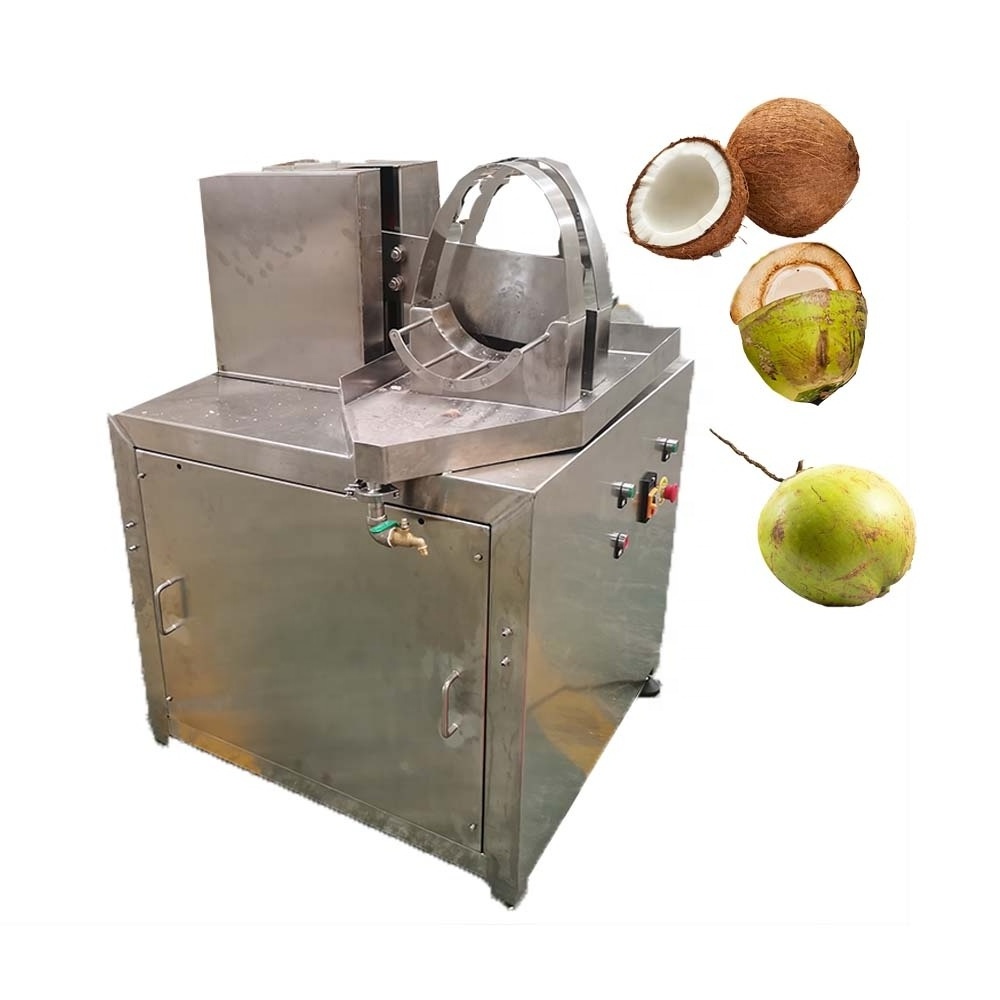 304 Stainless Steel Coconut Half Cutter Coconut Cutting Splitting Machine