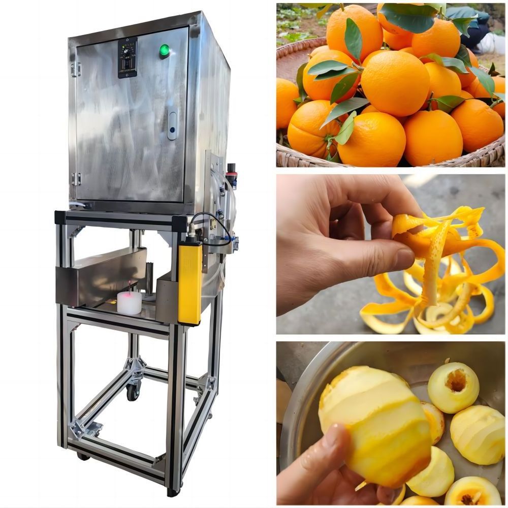 Industrial Automatic Stainless Steel Fruit Peeling And Coring Machine For Apple Orange Lemon Kiwi Electric Peeler And Corer