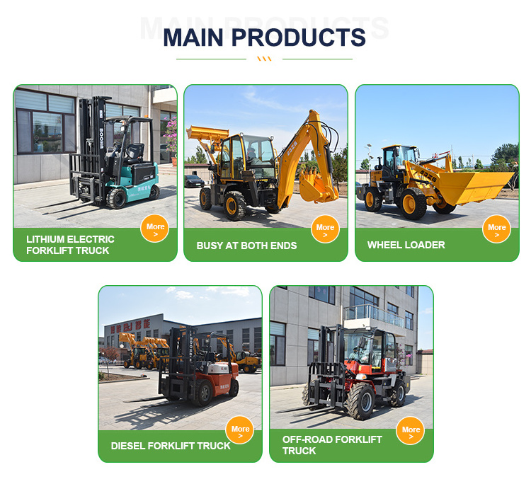 Multifunction Bo Jun 388 Chinese Backhoe Loader diesel Multifunction excavator mini compact backhoe loader hot sale