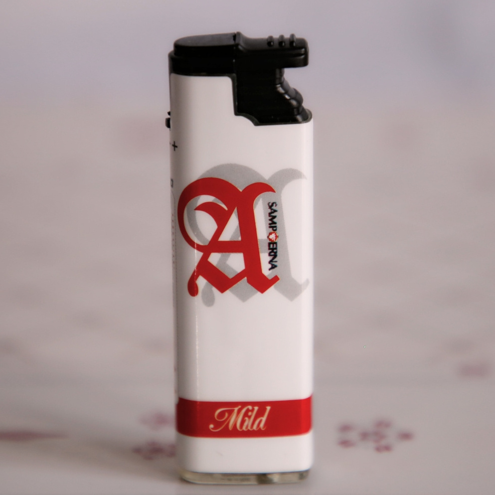 customized logo graphic colored windproof water proof  lighter  long time cooperation