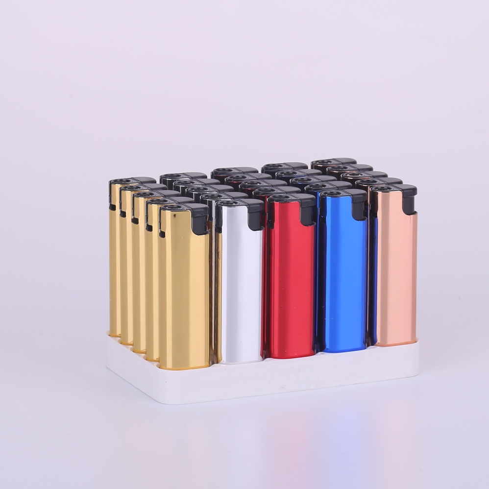 Egypt hot sell  refillable wind proof lighter  customized design only for wholesaler