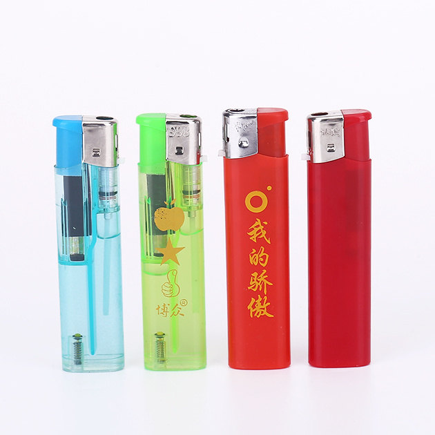 China  classic red soft pressing lighter wholesale price and bulk price