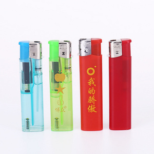 China  classic red soft pressing lighter wholesale price and bulk price