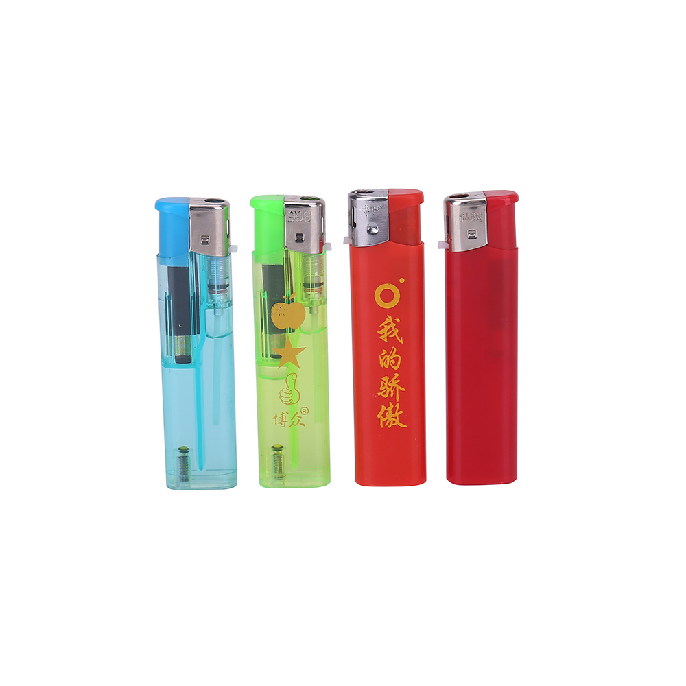 China  classic red soft pressing lighter wholesale price and bulk price