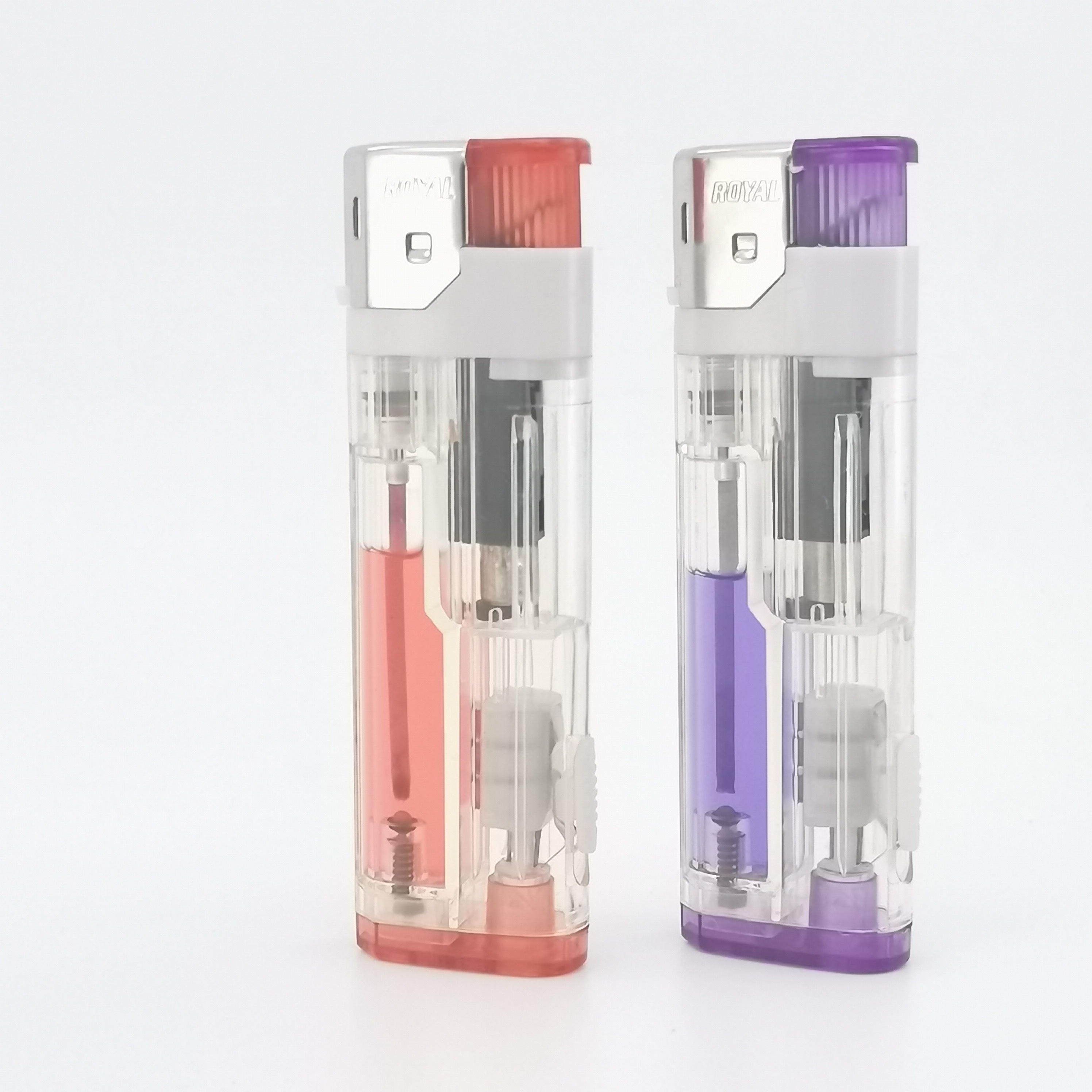 clear lighters / gasoline lighters / lighters vintage led lighter 2022 durable model 999 good sale