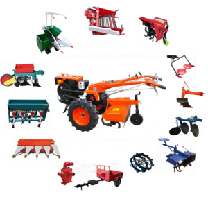 Farm mini diesel motocultor Power Tiller Two Wheel Mini Walking hand tractor prices for sale product