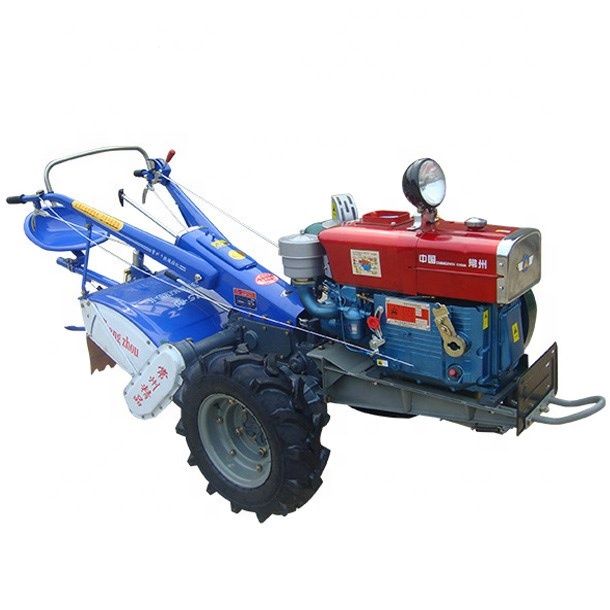 Farm mini diesel motocultor Power Tiller Two Wheel Mini Walking hand tractor prices for sale product