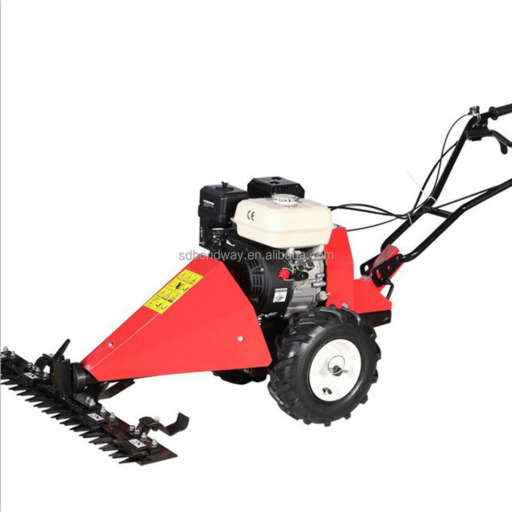 self propelled  gasoline engine robot lawn mower Brand motor Lawn Mower With steel chassis