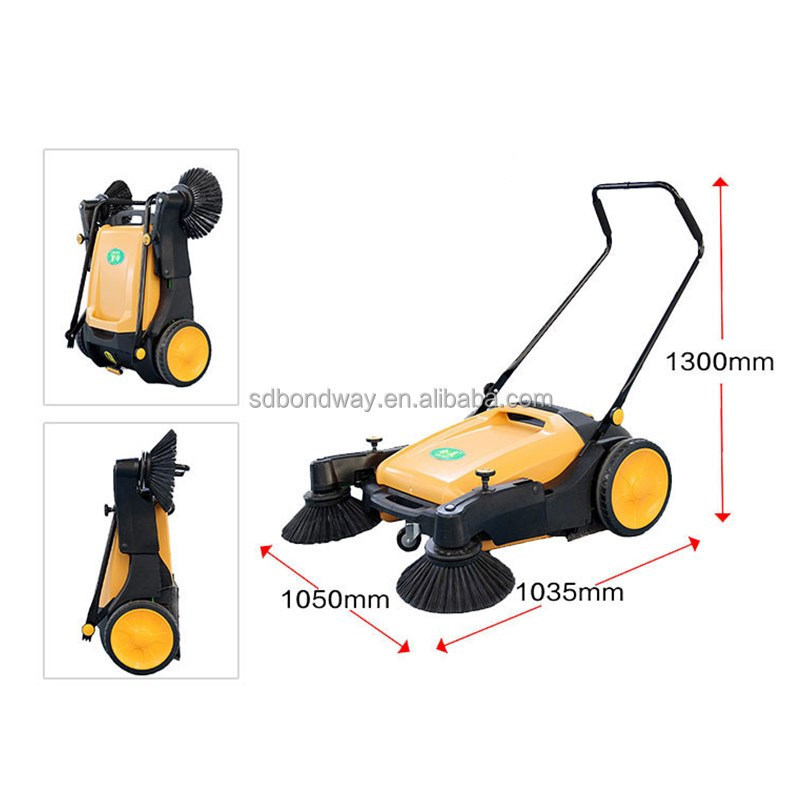 Best selling Household cleaning tool Hand-pushed sweeper long handle floor clean sweeper home 360 rotating clean machine