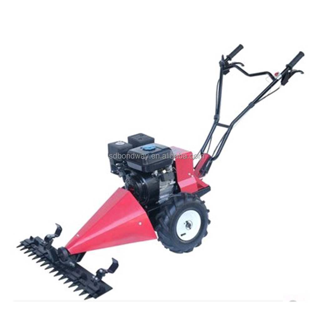 self propelled  gasoline engine robot lawn mower Brand motor Lawn Mower With steel chassis