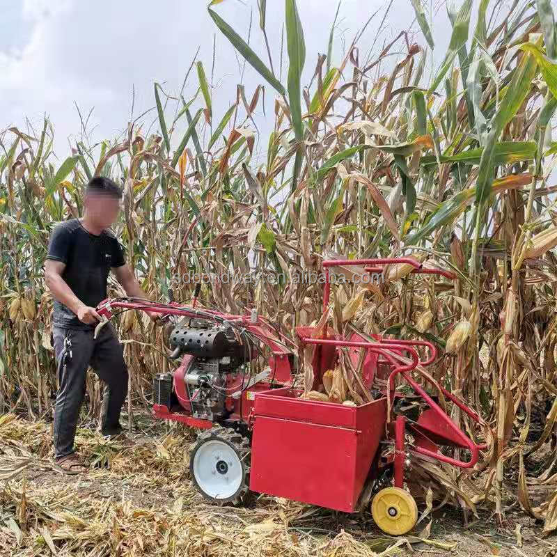 sweet corn harvester corn seed peeling machine corn/maize harvester for price