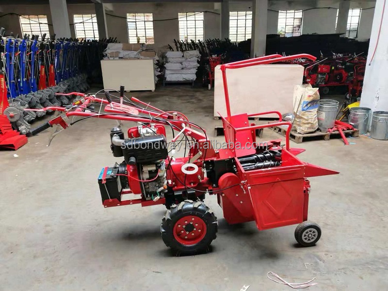 Small Scale  Combine  Agriculture Home Use Maize Harvester Small Single Row Corn/Small Corn Harvester for sell