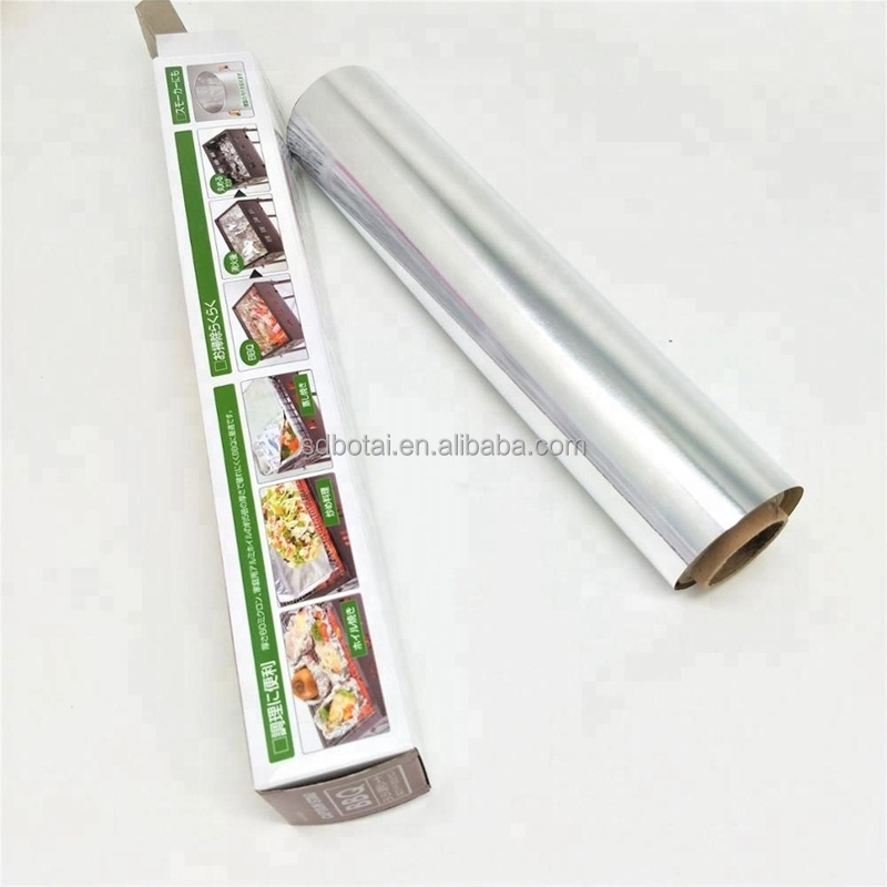 High Quality Biodegradable Eco-Friendly Kitchen Catering Aluminum Tin Foil Roll OEM Accepted for Household Use