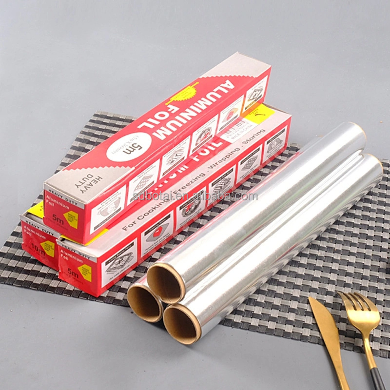 Factory Stock 1235 1100 Aluminum Foil 0.008-0.04mm Thickness for Air Conditioning & Kitchen Use Coated