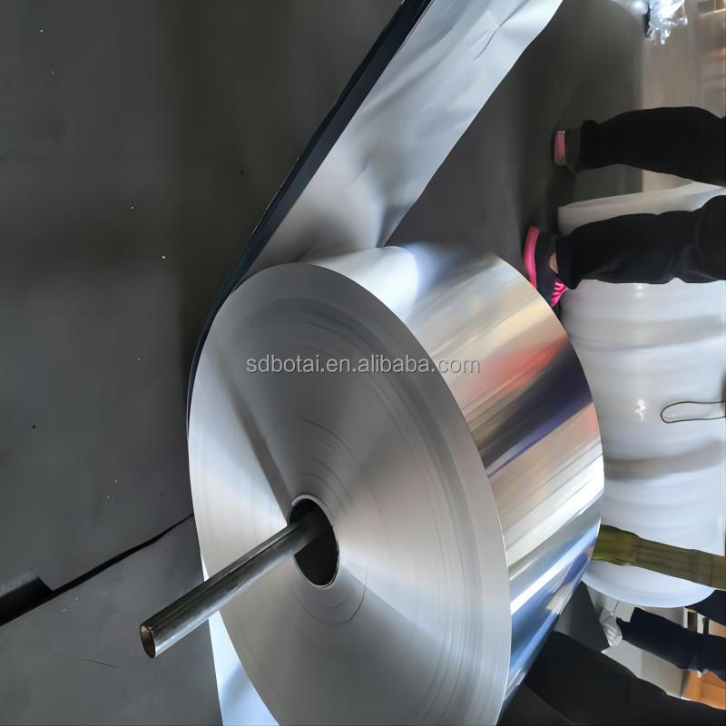 8011 11 14 80 Micron 0.1mm 30cm Aluminium Jumbo Roll Material Aluminum Foil Aluminum Coil