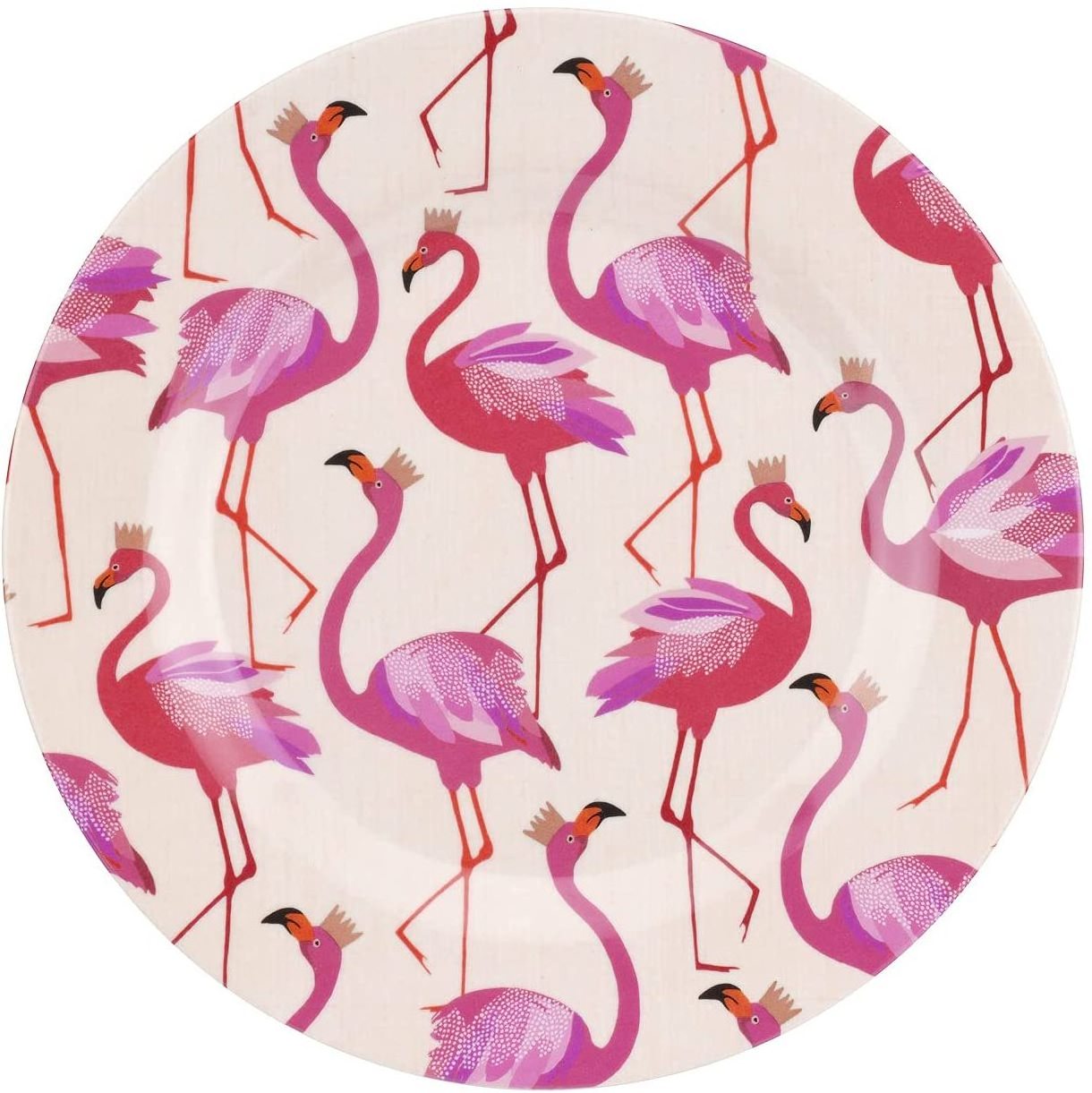 Red-crowned crane Pad-printing Porcelain dinner Plate set  Ceramic table  Plate Set Round shape porcelain plate