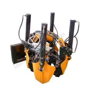 Tree transplanting machine, tree moving machine