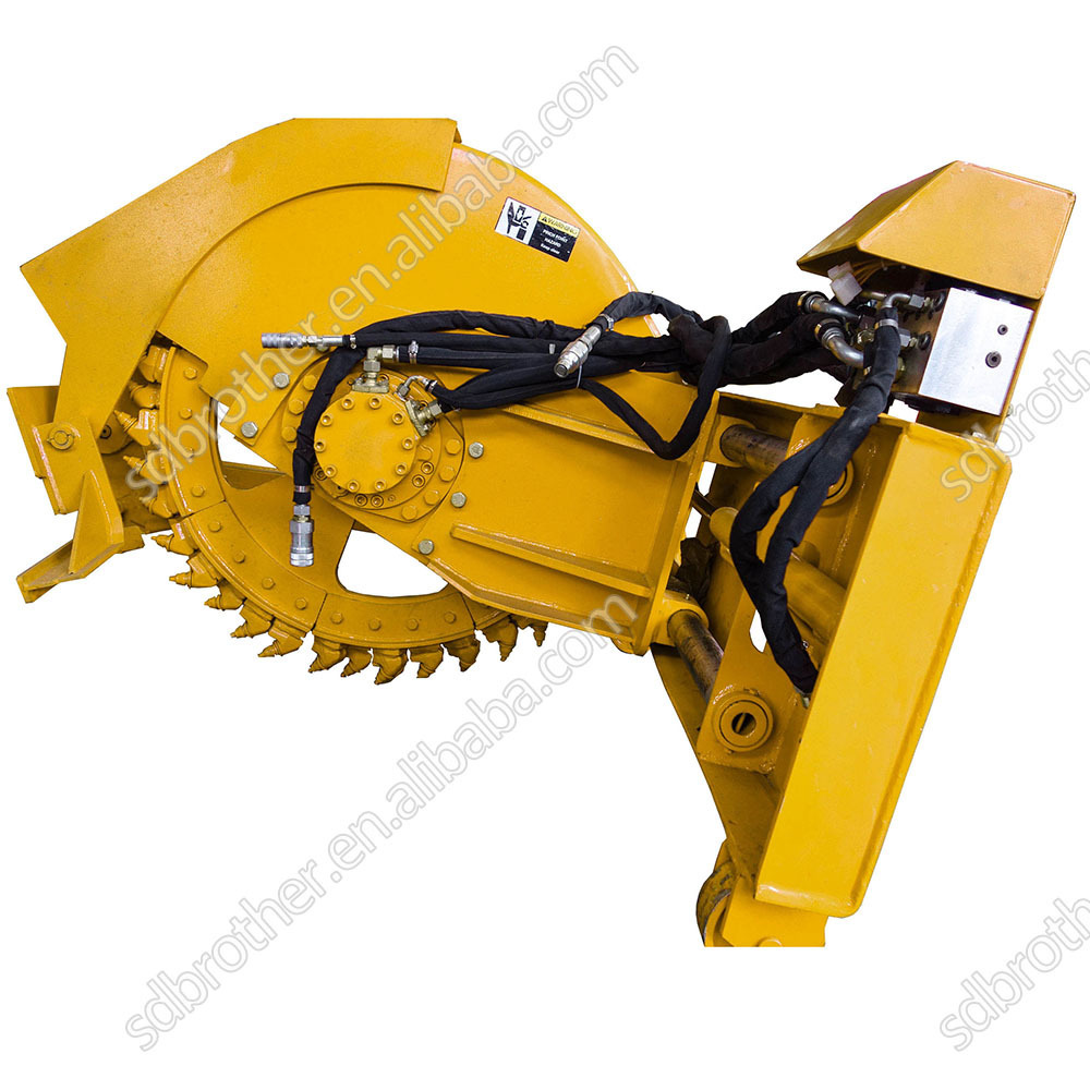 Rock Saw attachment for Skid Steer Loader