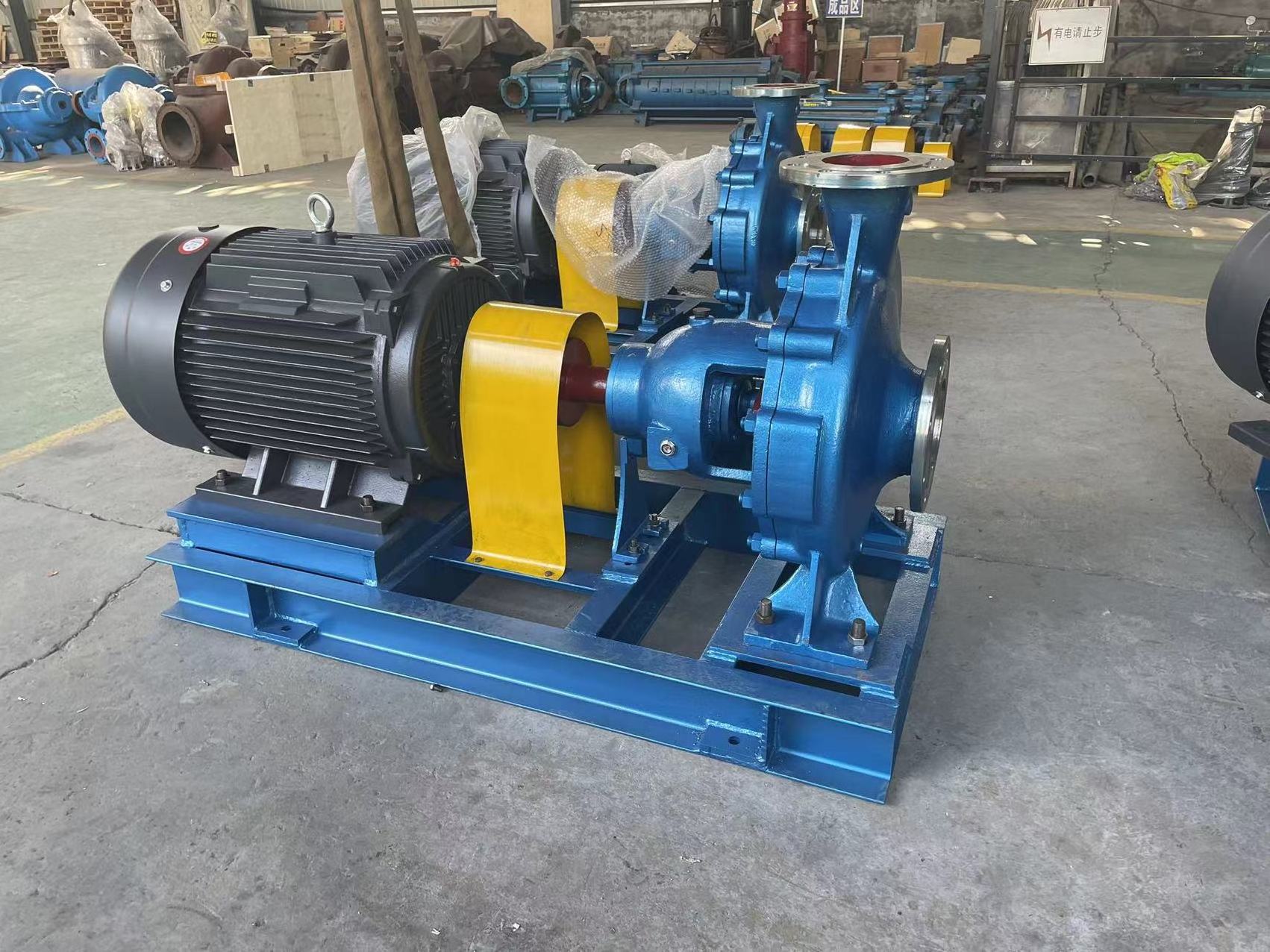 CE Standard Horizontal Centrifugal Water Pump Electric End Suction Pumps