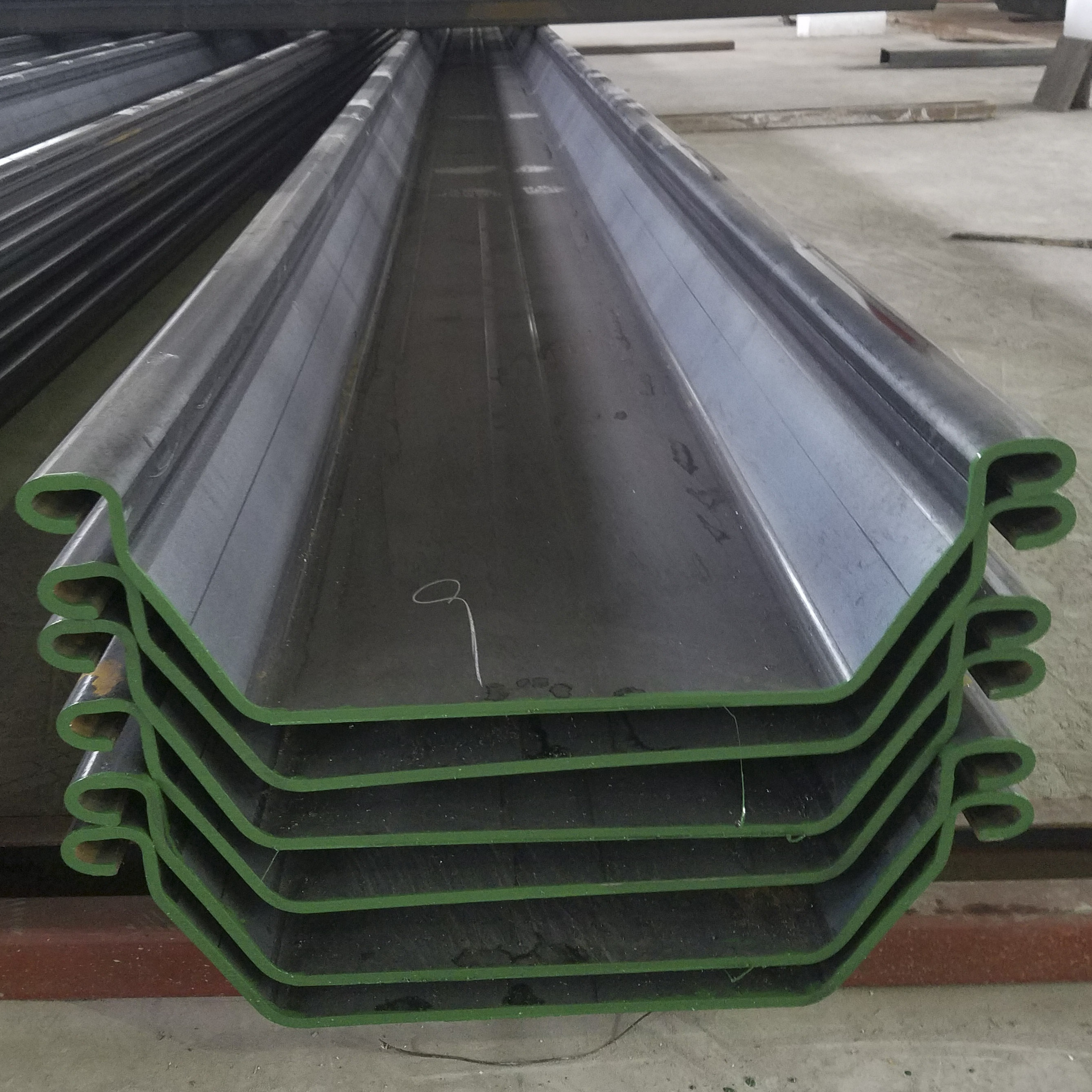 used precast pz40 sy295 500mm width 600*360 hot rolled profiles steel sheet pile u type in china