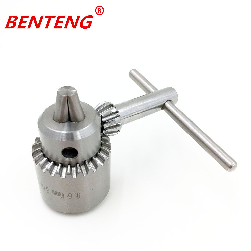 Large Stock 3-Jaw 10mm 13mm Drill Chuck with Keys for Electric Drill Machine