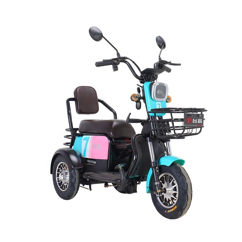 Logo can be customized 500-800w customizable adult 3 wheel electric tricycle