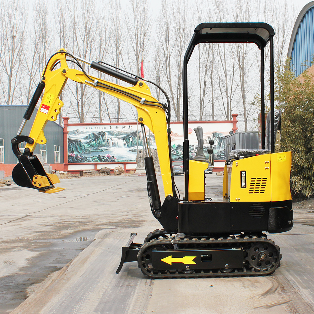 BME Best Selling Chinese Mini Digger Digging Machine Excavator 1.0 Ton For Sale Mini Excavator With Swing Boom