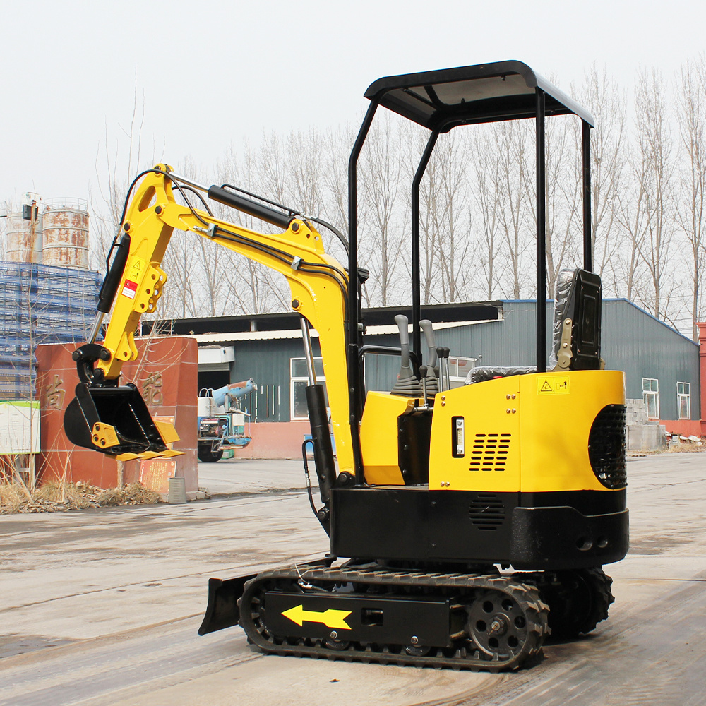 BME Best Selling Chinese Mini Digger Digging Machine Excavator 1.0 Ton For Sale Mini Excavator With Swing Boom