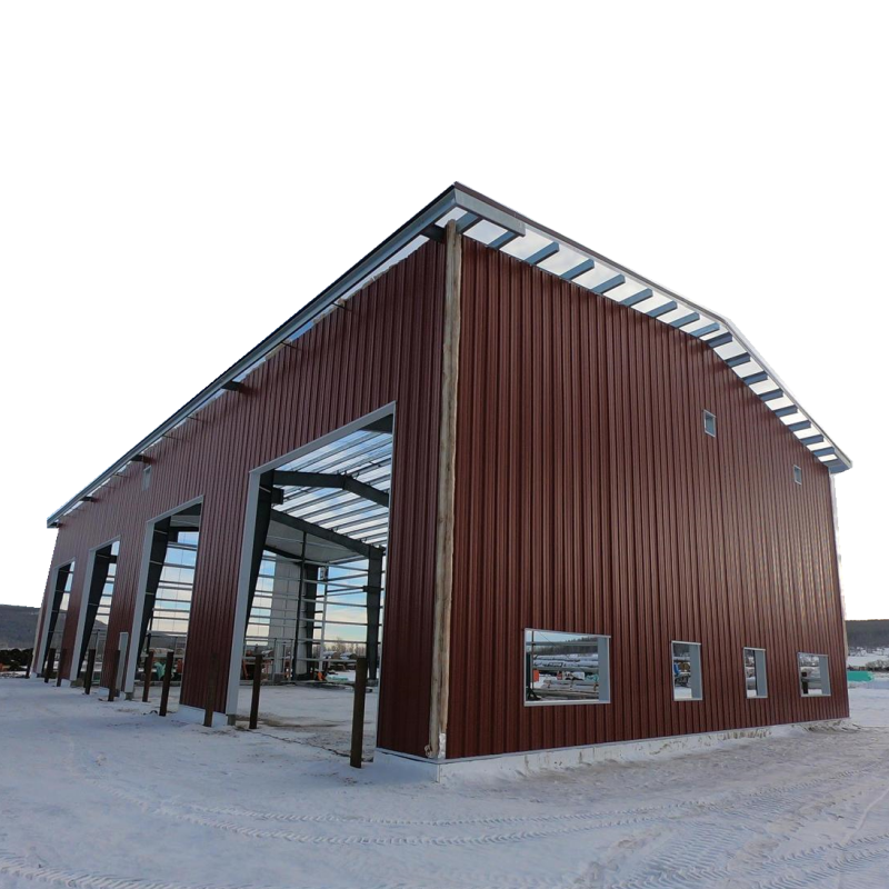 Chinese Manufacturer Customized prefabricated steel structure building office hotel factory workshop warehouse