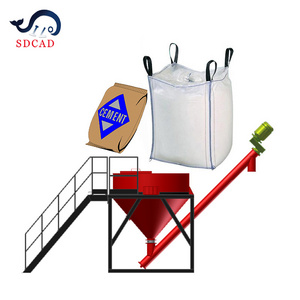 SDCAD  customized  cement sack bag Toner cement fertilizer ton bag unpack ton bag feeding station