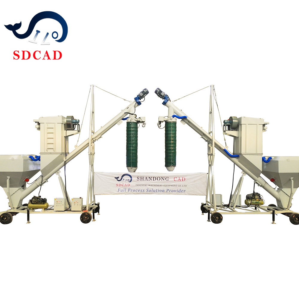 SDCAD Brand Bulk telescopic device Mobile Bulk Truck Loading Systems  bulk material loading  unloading