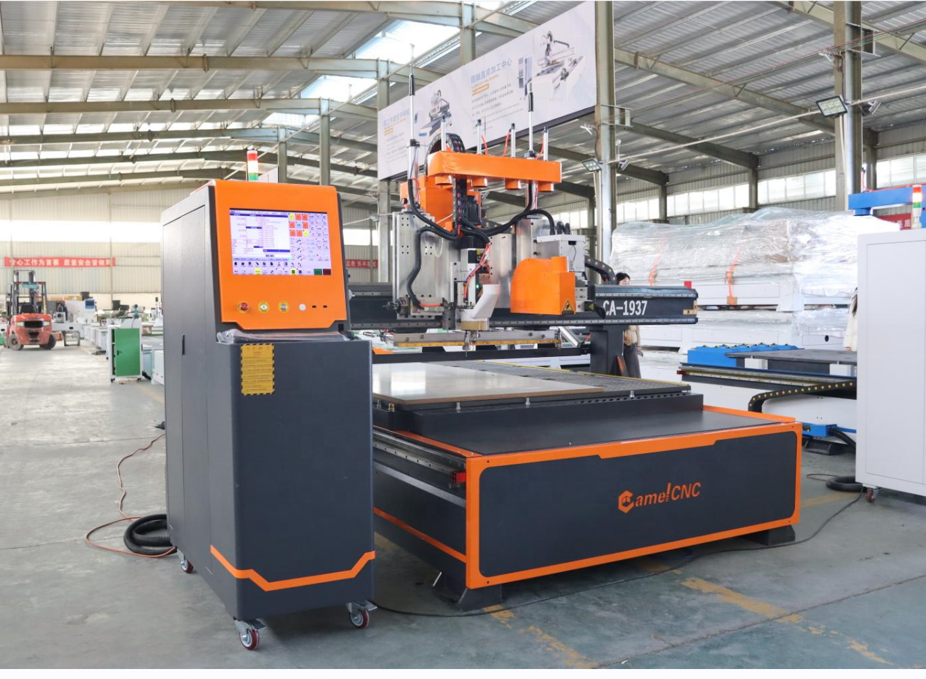 Best price CA-1937 Auto Tools Change CNC Router Woodworking Machine