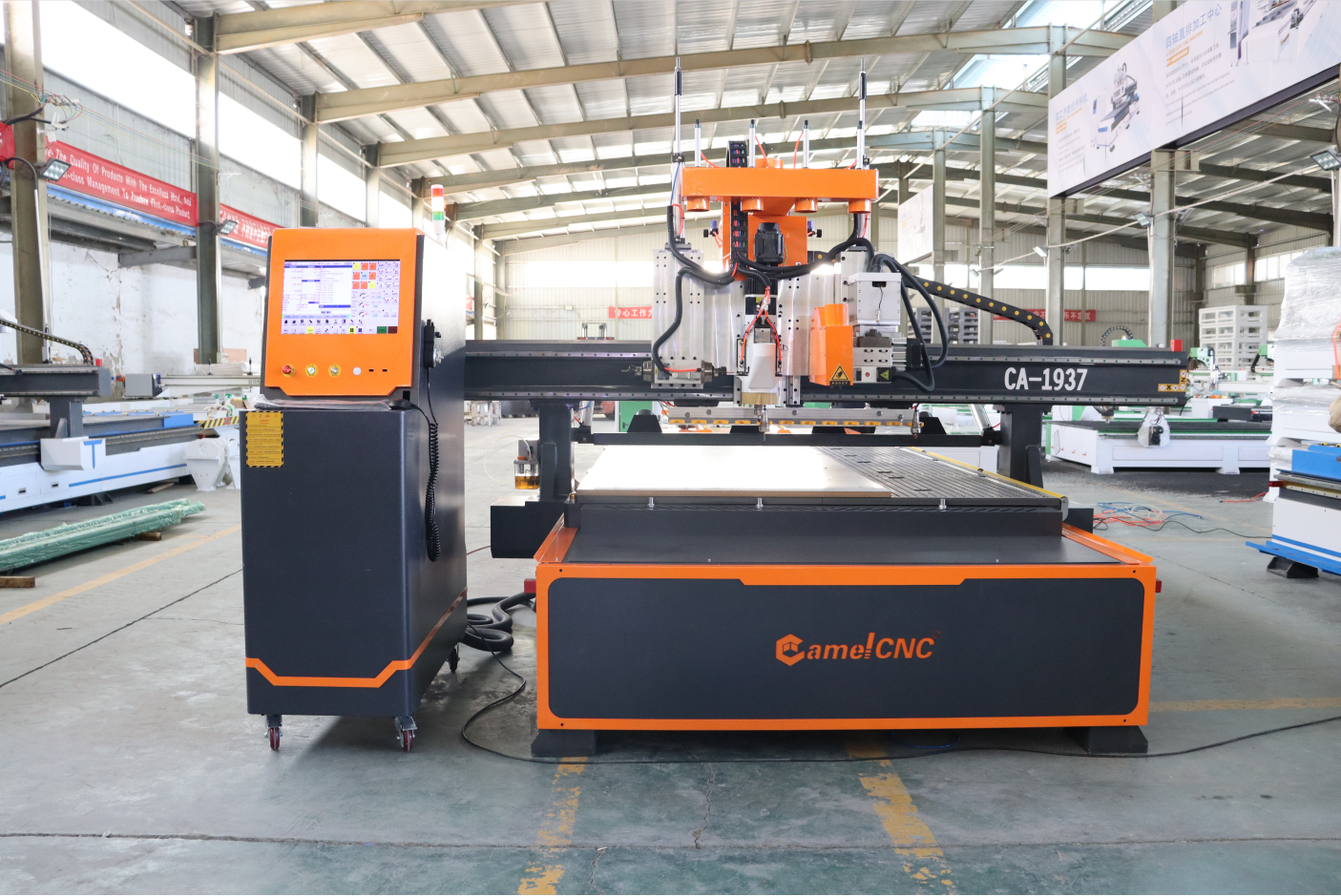 Best price CA-1937 Auto Tools Change CNC Router Woodworking Machine