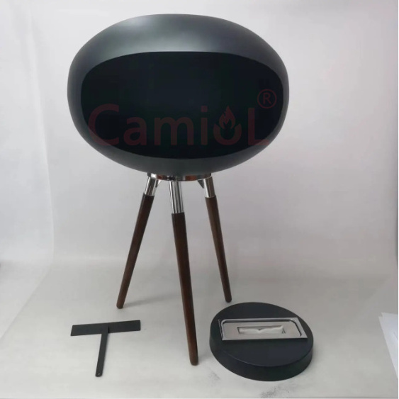 Indoor freestanding fireplace new design real fire ethanol fireplace bio alcohol fireplace