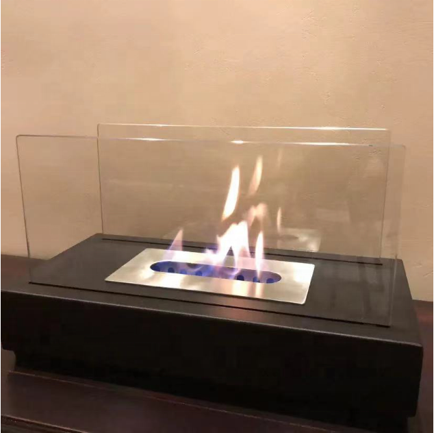 Hot sale table top portable ethanol fireplace patio tabletop bio ethanol fire pit